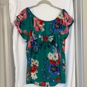 Off the shoulder shirt